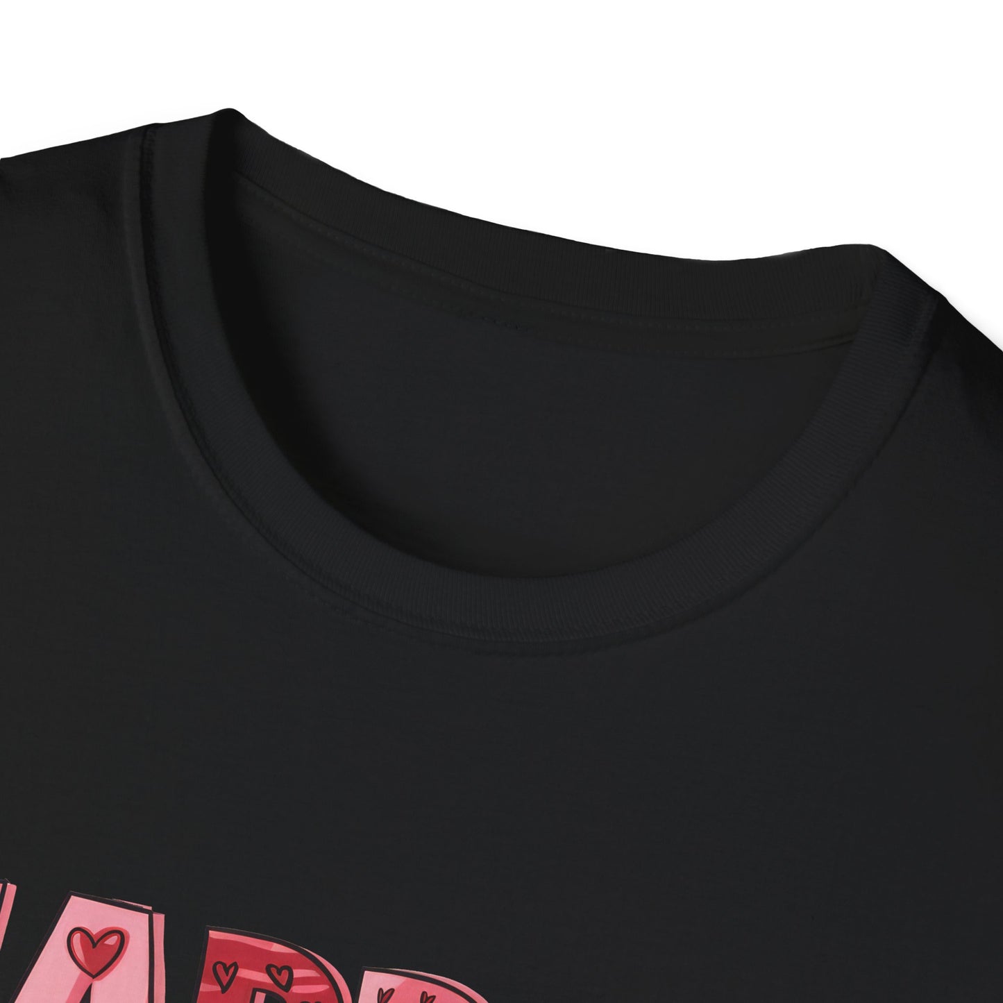 Charming Happy Valentine's Day T-Shirt | Sweet Hearts, Balloons & Rose Tee | Perfect Romantic Gift for Her