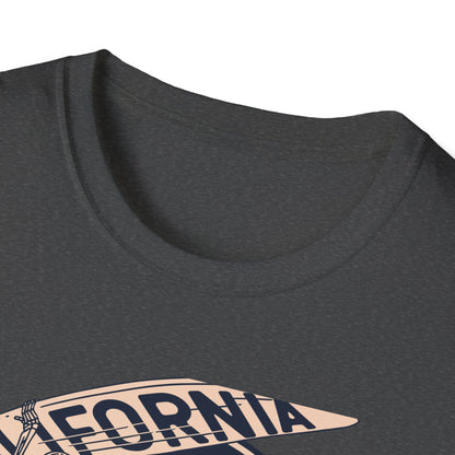 Epic California Big Wave Surfing Club T-Shirt - Vintage Skeleton Surfer Tee for Beach Lovers & Retro Style Fans