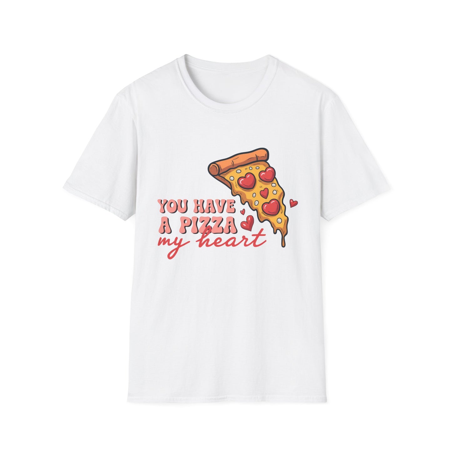Adorable 'You Have a Pizza My Heart' T-Shirt - Cute Valentine's Day Love Gift for Foodies & Couples