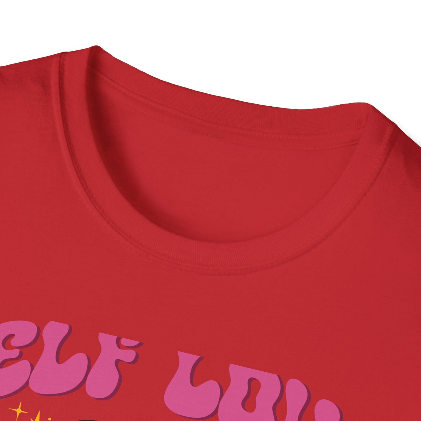 Self Love Is The Best Love T-Shirt | Groovy Cartoon Hearts Tee | Empowering Positive Vibes & Retro Style Gift for Her