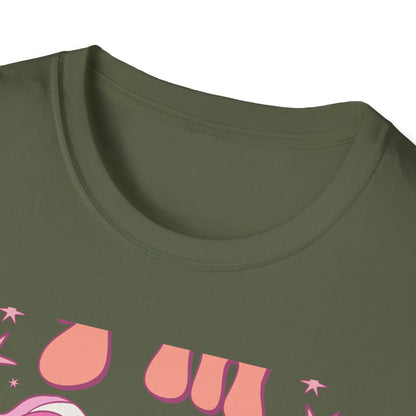 Groovy "I'm a Sucker For You" T-Shirt | Sweet Valentine's Day Love Tee | Retro Candy Heart & Lollipop Design
