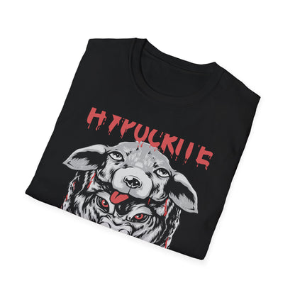 Bold Hypocrite T-Shirt: Fierce Wolf in Sheep's Clothing Design | Unapologetic Edgy Statement Graphic Tee
