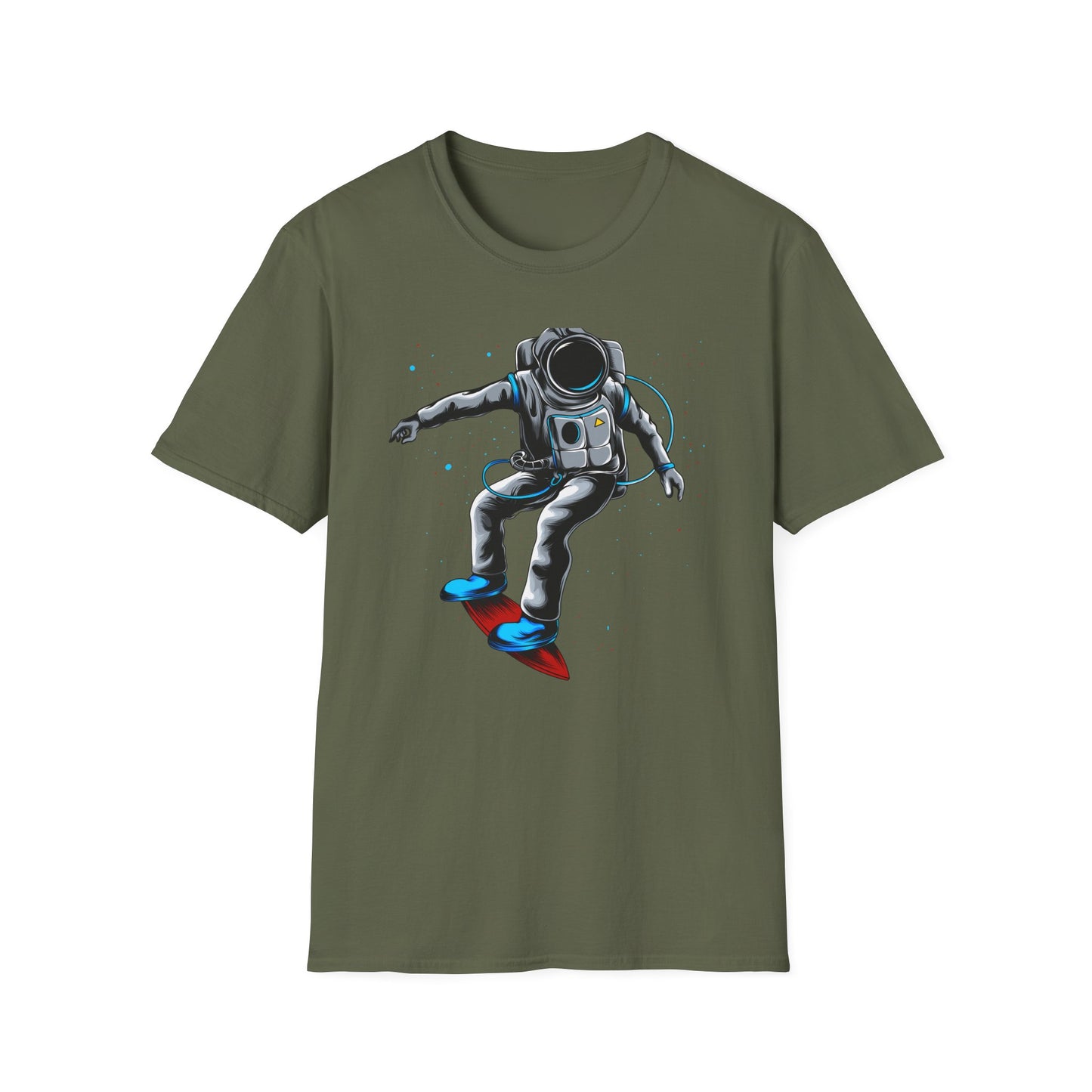 Epic Astronaut Space Surfer T-Shirt | Unique Cosmic Adventure Tee for Sci-Fi Fans & Explorers