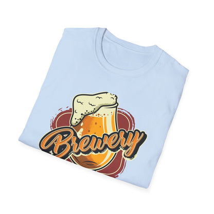Cheers! Awesome Brewery Beer Glass T-Shirt - Vintage Craft Beer Lover Tee for Pub & Homebrew Enthusiasts