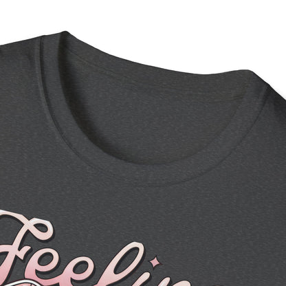 Sweet Feeling Lucky Dice & Hearts T-Shirt - Trendy Kawaii Love Charm Tee for Women & Teens