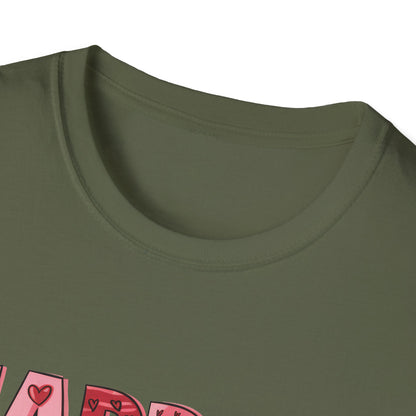 Sweet Happy Valentine's Day T-Shirt | Charming Hearts, Balloons & Gift Design Tee | Perfect for Romantic Celebrations & Love Gifts