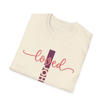 Loved John 3:16 Christian T-Shirt - Inspiring Faith Scripture Tee | God's Love Apparel Gift