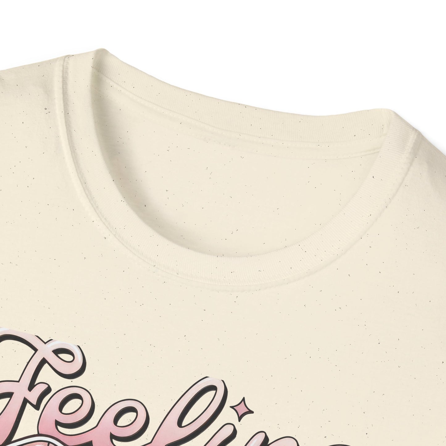 Sweet Feeling Lucky Dice & Hearts T-Shirt - Trendy Kawaii Love Charm Tee for Women & Teens