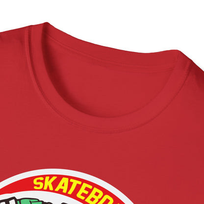 Rad Skater Zombie T-Shirt - 'Skateboard 2020 Is Not Crime' Bold Graphic Tee | Epic Streetwear Statement Apparel