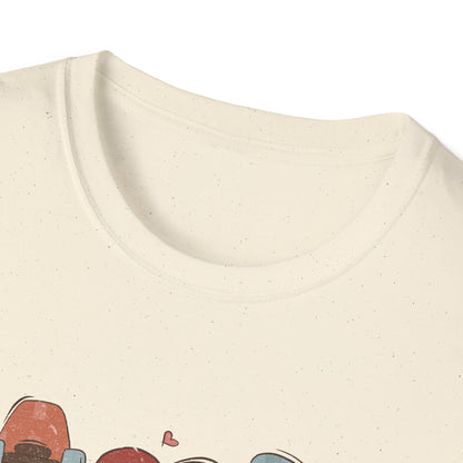 Retro Skateboard Valentine's T-Shirt | Be Mine Heart Breaker XOXO Tee | Trendy Vintage Skater Love Graphic Shirt