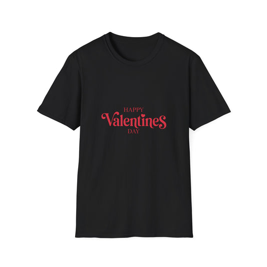 Sweet "Happy Valentines Day" T-Shirt | Charming Heart Love Tee | Perfect Romantic Gift for Him & Her | Celebrate Love