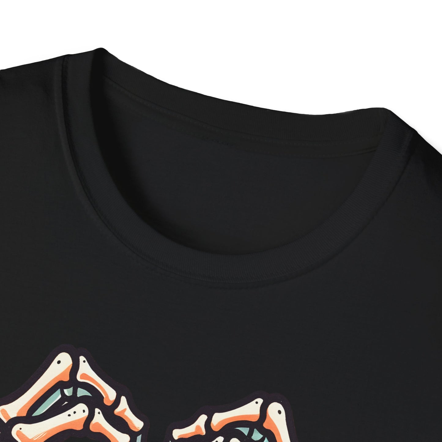 Romantic Skeleton Hands Heart T-Shirt | Till Death Do Us Part Valentine's Day Love Tee | Unique Rose Gift