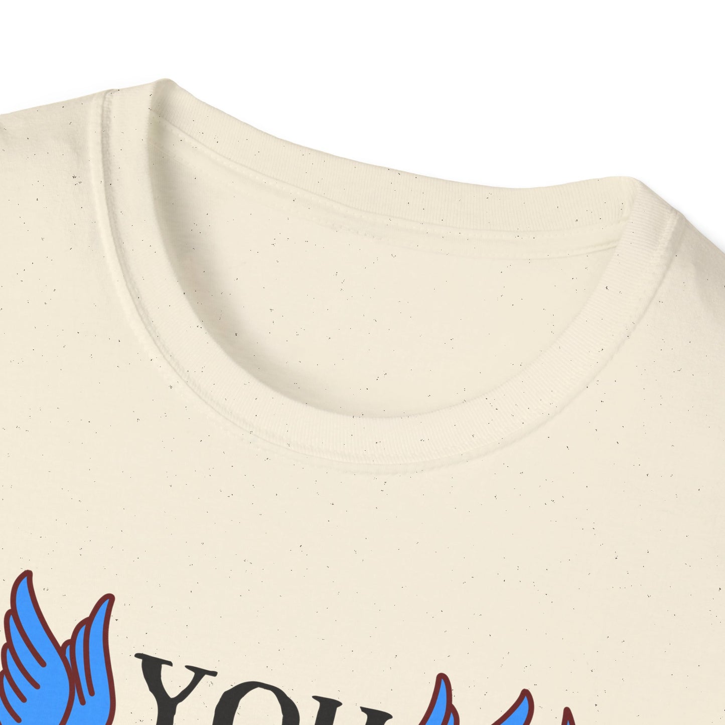 Stunning "Complete" Vintage Tattoo Heart T-Shirt - Romantic Swallows & Roses Design | Perfect Couple's Love Tee