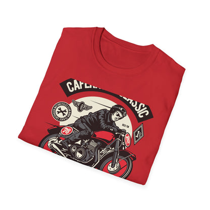 Vintage Cafe Racer Classic T-Shirt | Legendary Biker Club Motorcycle Tee for Men | Custom Garage Mechanic Apparel Gift