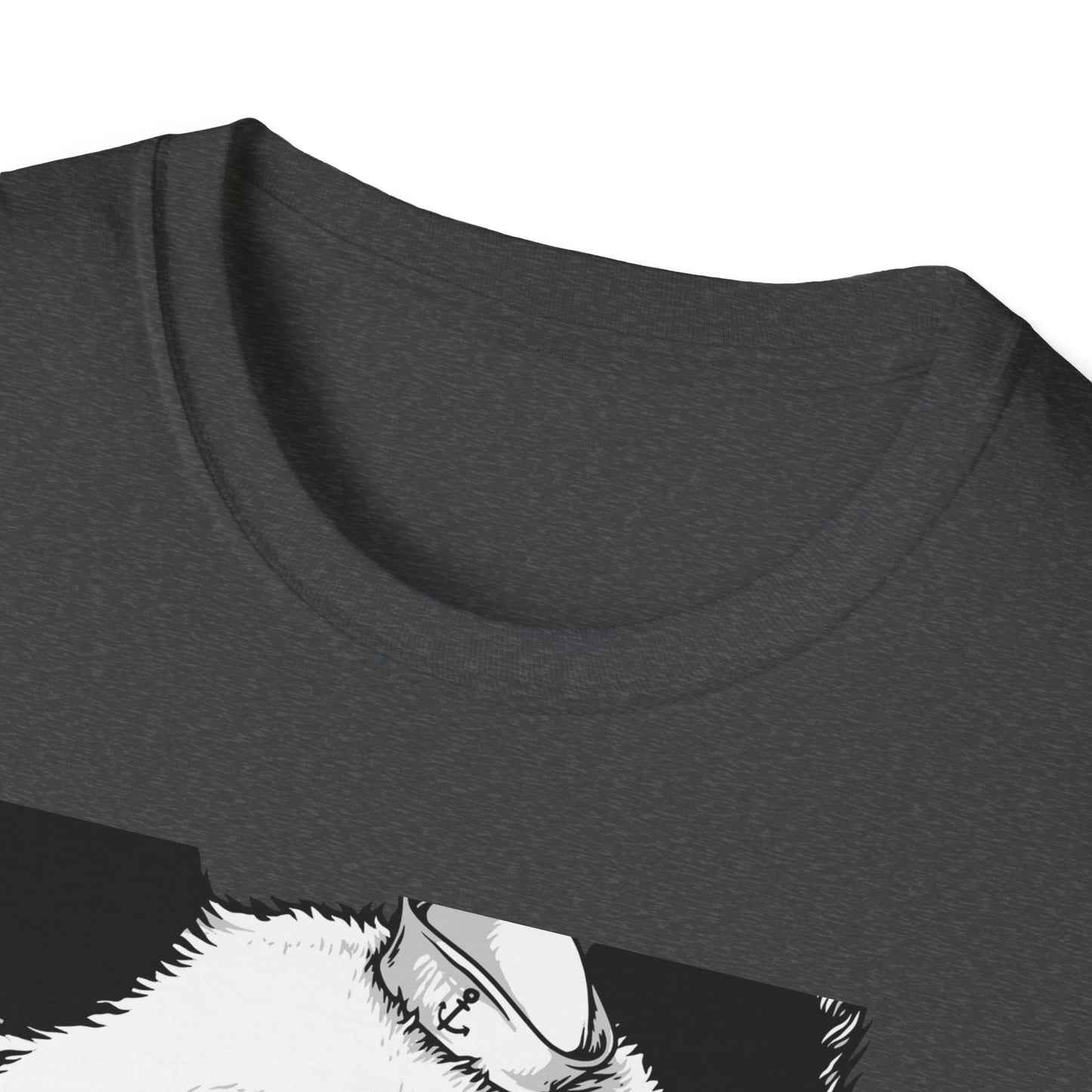 Fierce Sailor Panda T-Shirt | Unique Nautical Roaring Animal Graphic Tee for Bold Style