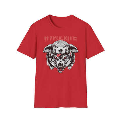 Bold Hypocrite T-Shirt: Fierce Wolf in Sheep's Clothing Design | Unapologetic Edgy Statement Graphic Tee