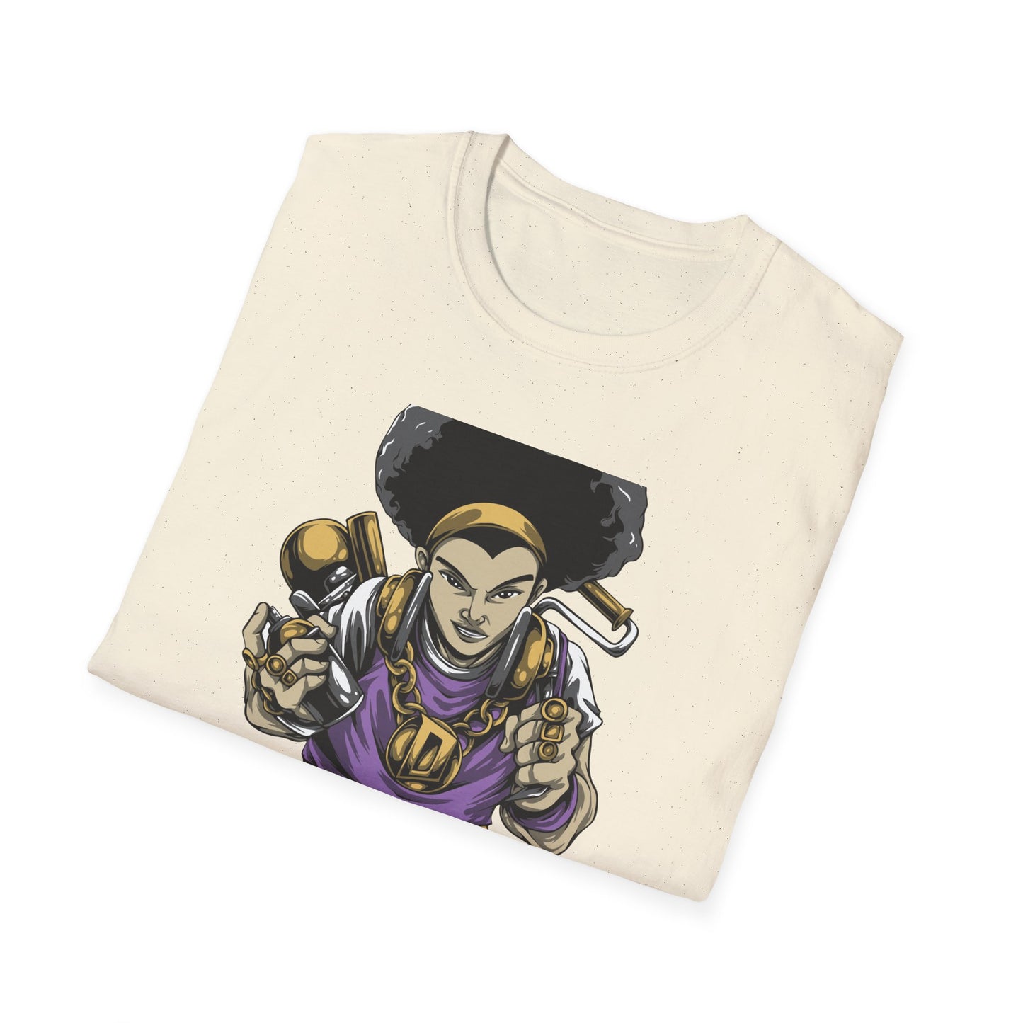 Dynamic Hip Hop DJ T-Shirt - Epic Urban Graffiti Artist Streetwear Graphic Tee | Music Culture