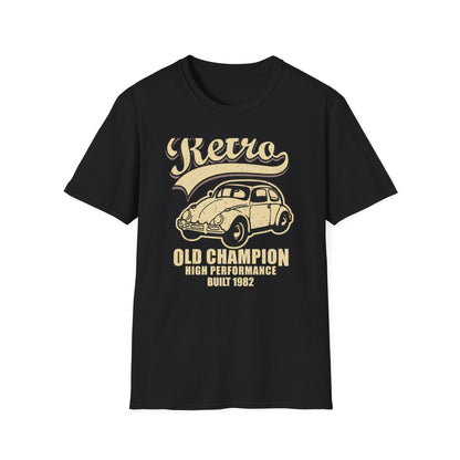 Legendary Retro Old Champion Built 1982 Car T-Shirt for Classic Auto Enthusiasts & Vintage Lovers - Exclusive Gift!
