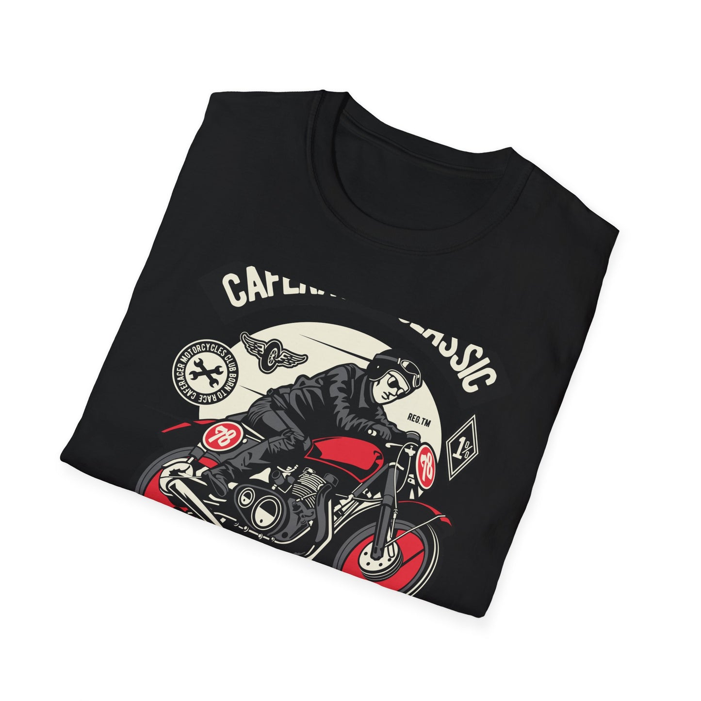 Vintage Cafe Racer Classic T-Shirt | Legendary Biker Club Motorcycle Tee for Men | Custom Garage Mechanic Apparel Gift