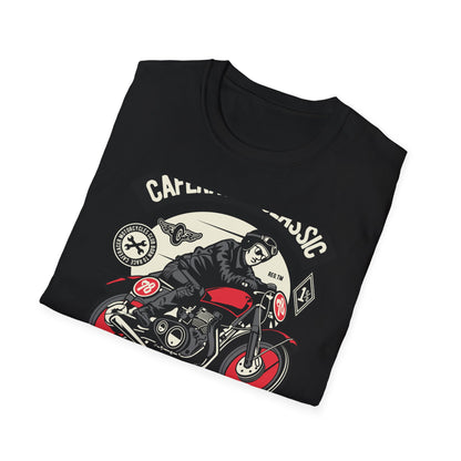 Vintage Cafe Racer Classic T-Shirt | Legendary Biker Club Motorcycle Tee for Men | Custom Garage Mechanic Apparel Gift