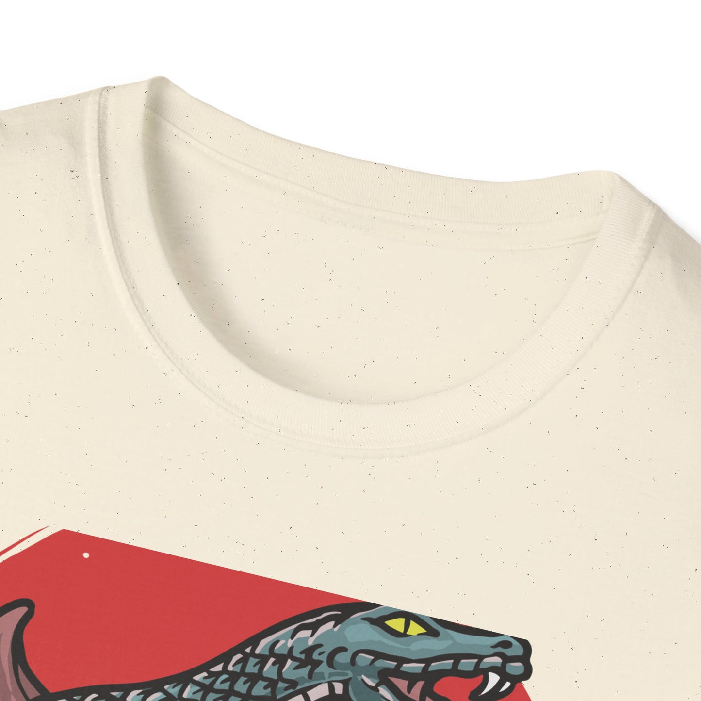Fierce Hannya Mask & Snake T-Shirt - Striking Japanese Folklore Tattoo Art Tee | Bold Cultural Statement