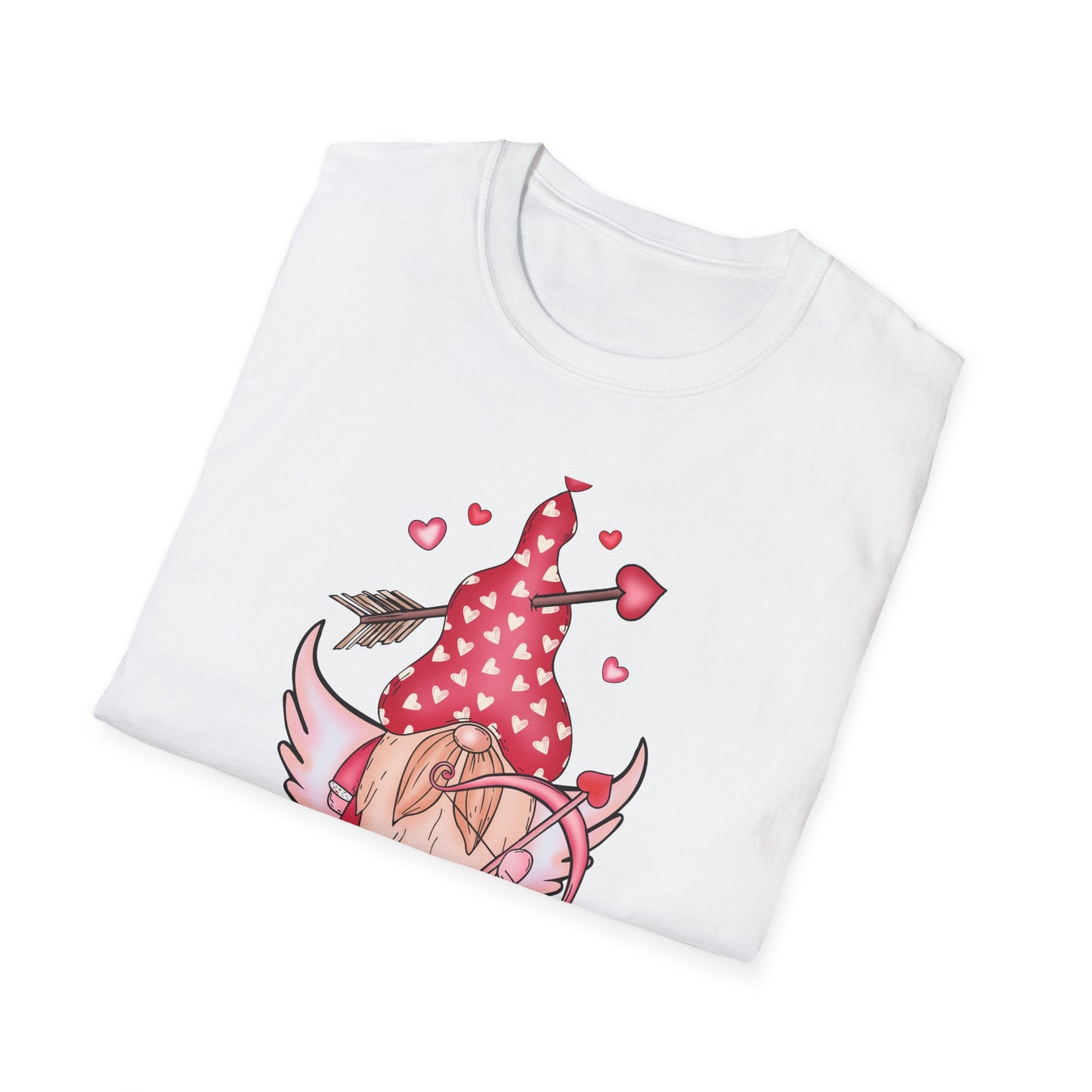 Adorable Valentine's Gnome T-Shirt - Cupid "Be Mine" Love Tee | Sweet Romantic Gift for Her & Him