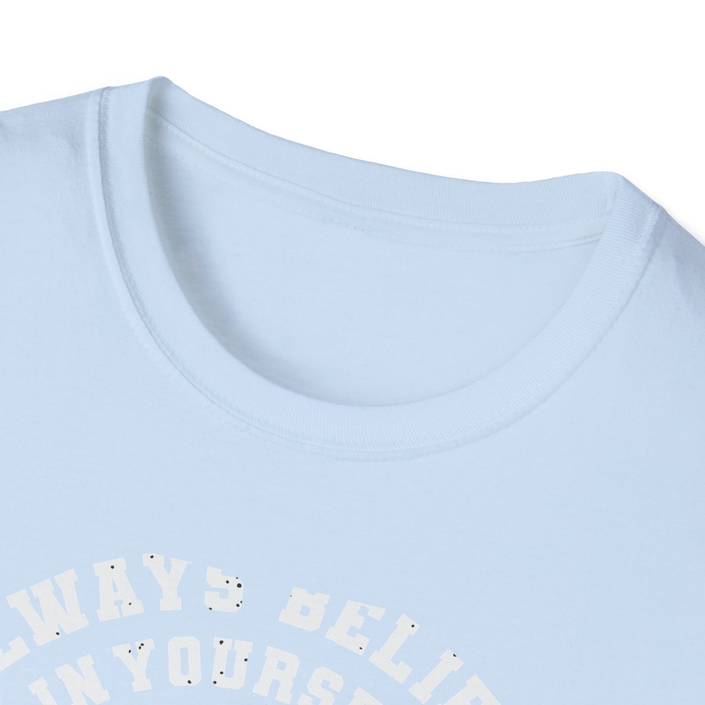 Vintage London Athletic Dept T-Shirt | England Collegiate Style 'Believe in Yourself' Tee | Premium Quality & Empowering