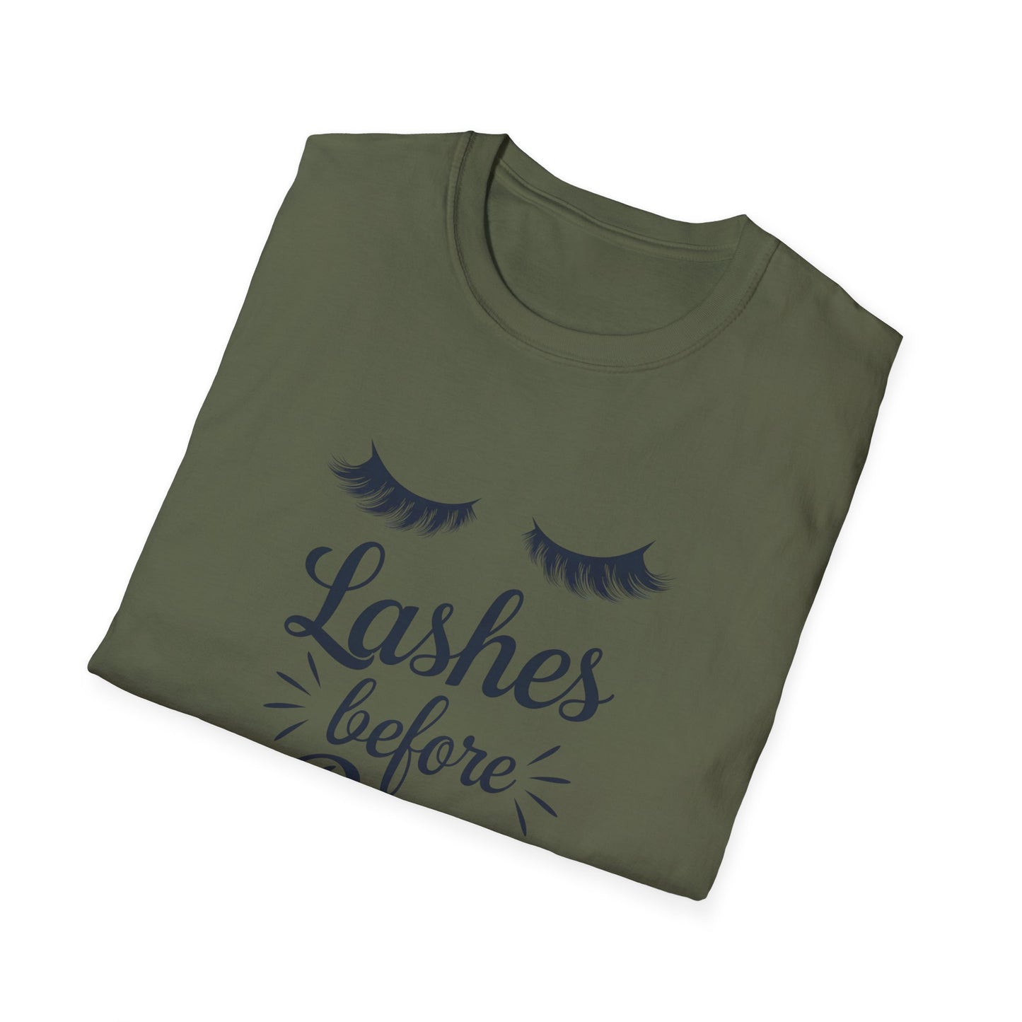 Fabulous Lashes Before Boys T-Shirt | Sassy Beauty Lover Tee | Chic Women's Empowering Gift