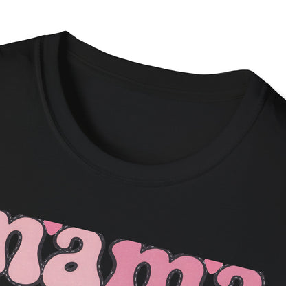 Groovy Mama T-Shirt | Retro Pink & Leopard Print Styles for Trendy Moms | Perfect Mother's Day Gift Tee