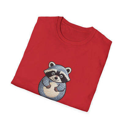 Hilarious Raccoon 'Will Work For Snacks' T-Shirt - Adorable Foodie & Animal Lover Graphic Tee
