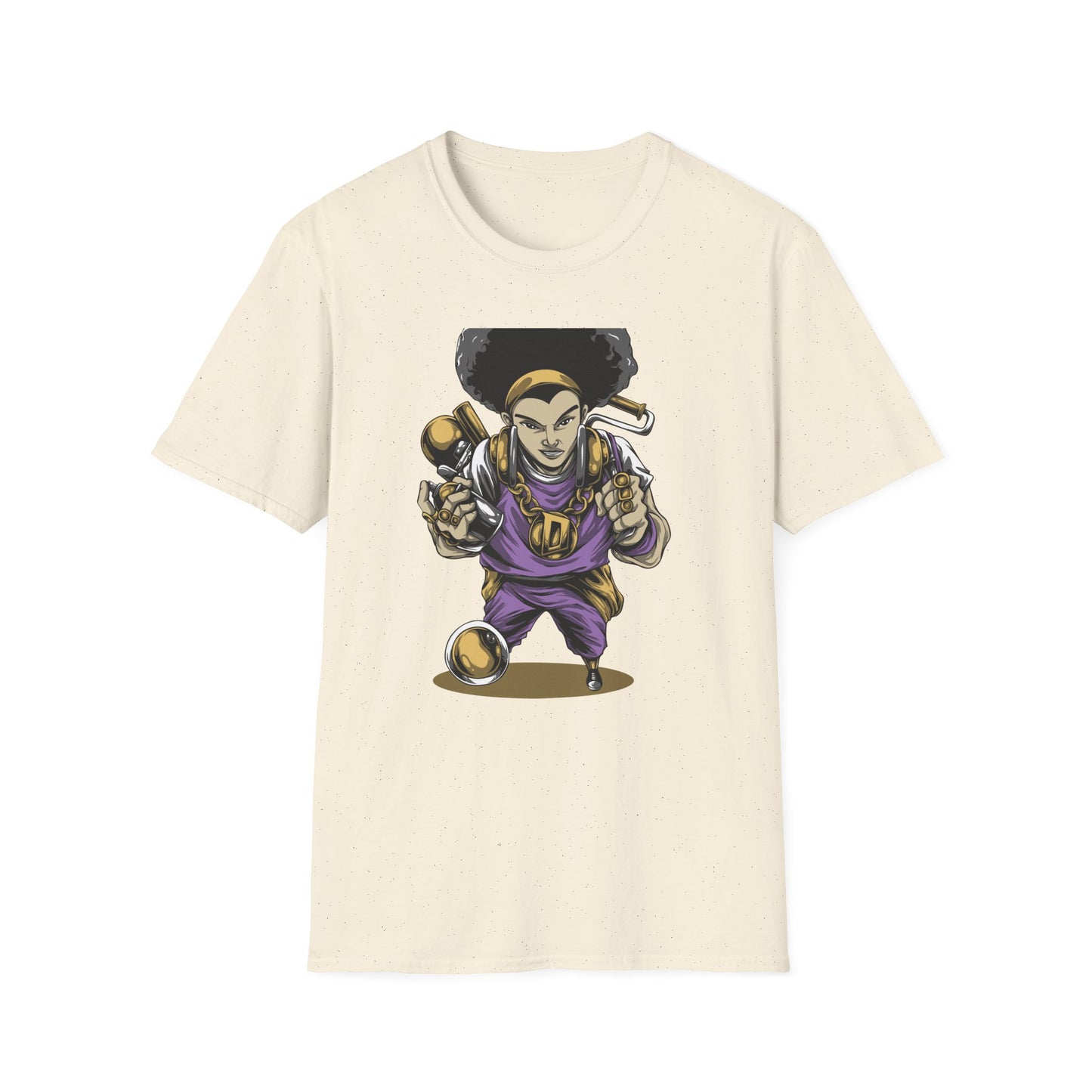 Dynamic Hip Hop DJ T-Shirt - Epic Urban Graffiti Artist Streetwear Graphic Tee | Music Culture