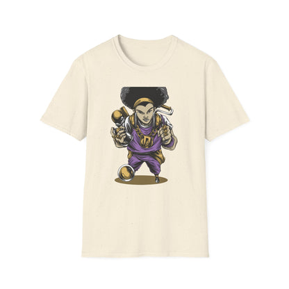 Dynamic Hip Hop DJ T-Shirt - Epic Urban Graffiti Artist Streetwear Graphic Tee | Music Culture