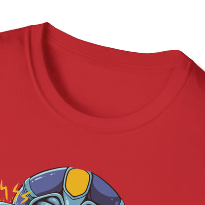 Epic Space Soldier Gorilla T-Shirt: Fierce Sci-Fi Ape Blaster Tee - Galactic Warrior Graphic for Gamers & Sci-Fi Fans