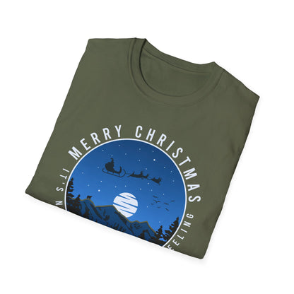 Magical Christmas Feeling T-Shirt | Santa, Reindeer & Winter Wonderland Tee | Festive Holiday Gift | Unique Nature Design