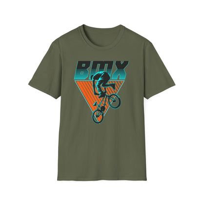 Epic BMX Rider Stunt T-Shirt | Dynamic Freestyle Biking Graphic Tee for Extreme Sports Fans & Cyclists