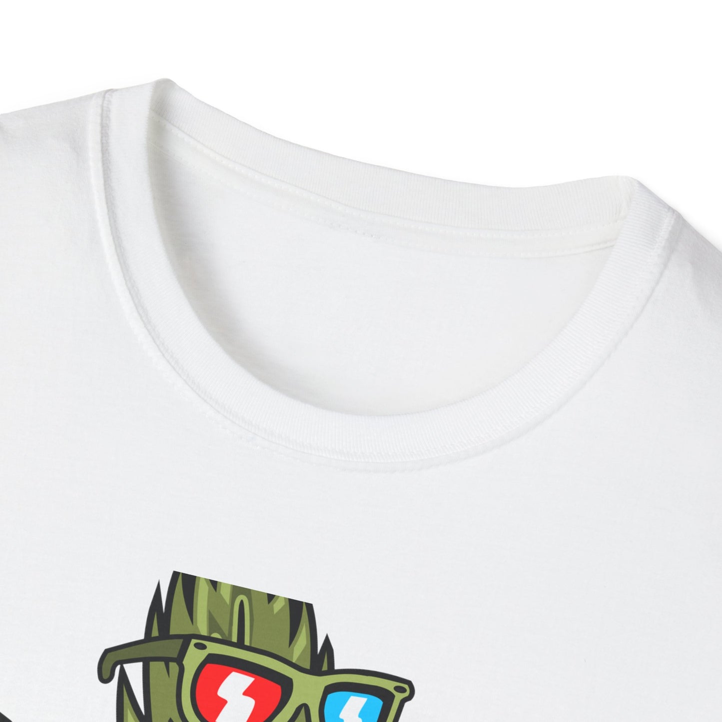 Epic 420 Stoner Leaf T-Shirt - Funny Cartoon Weed Character Bong Tee - Rad Cannabis Culture Gift for Men & Women