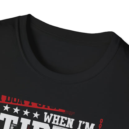Unstoppable 'I Don't Stop When I'm Tired' T-Shirt | Epic Gym Motivation Tee | Weightlifting Fitness Apparel for True Warriors