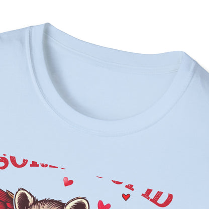 Hilarious Feral Raccoon Cupid T-Shirt | Anti-Valentine's Day Sarcastic Tee | Unique Funny Gift for Animal Lovers