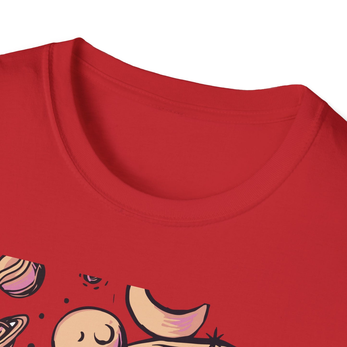 Stunning Cosmic Mind T-Shirt | Celestial Statue Aesthetic Art Tee | Unique Space & Planets Dreamer Top
