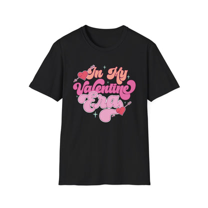 Groovy 'In My Valentine Era' T-Shirt | Retro Pink Heart Trendy Valentine's Day Tee | Sweet Love Season Gift