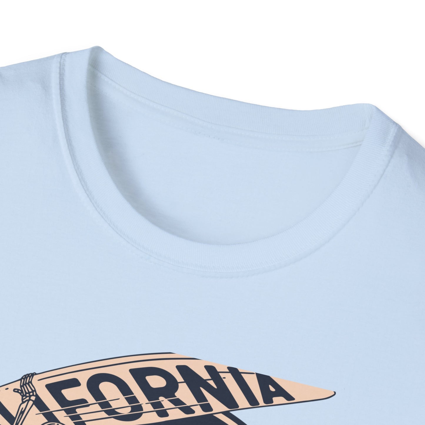 Epic California Big Wave Surfing Club T-Shirt - Vintage Skeleton Surfer Tee for Beach Lovers & Retro Style Fans