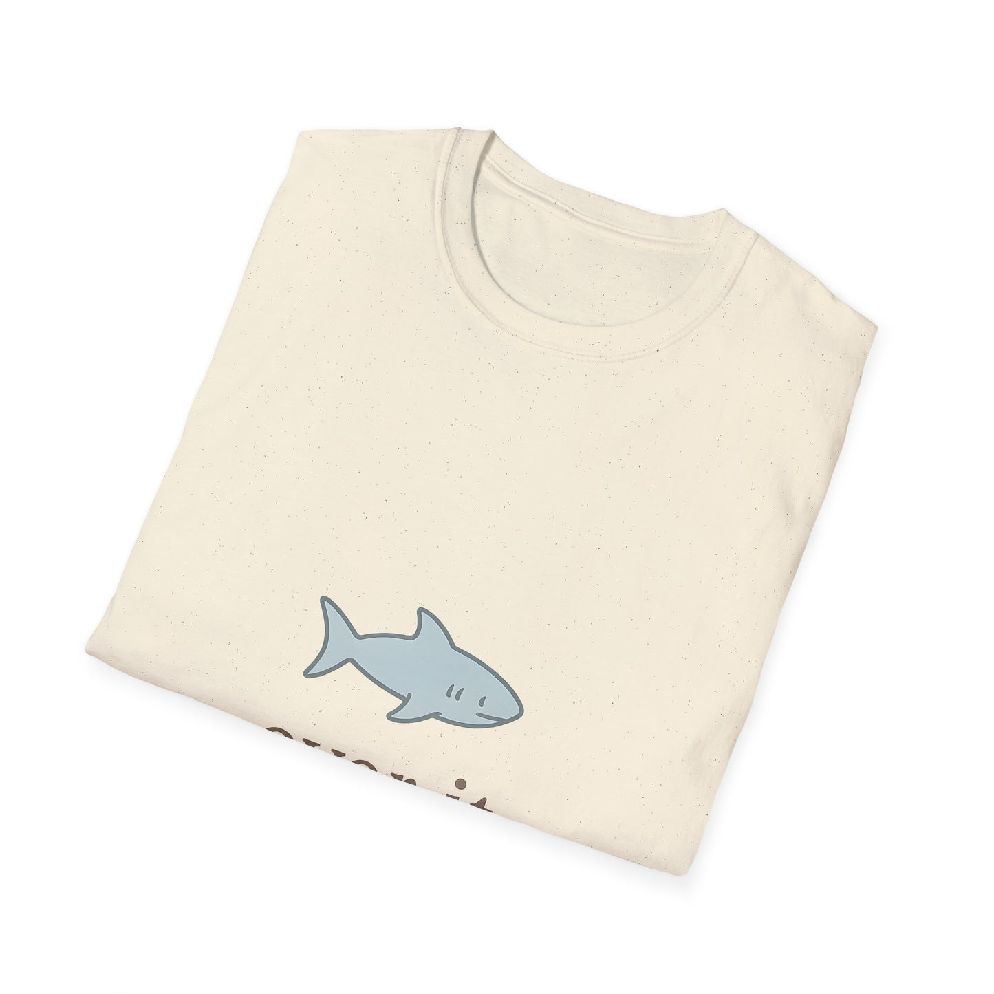 Over It. Minimal Shark Tee
