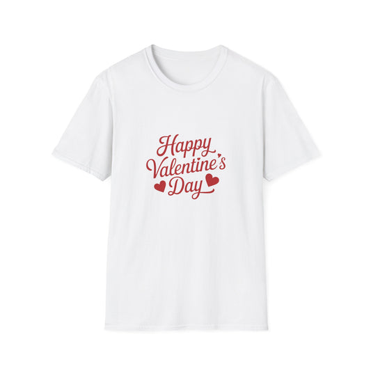 Sweet Happy Valentine's Day T-Shirt | Adorable Love Hearts Tee | Romantic Gift for Couples & Her | Charming Celebration Shirt