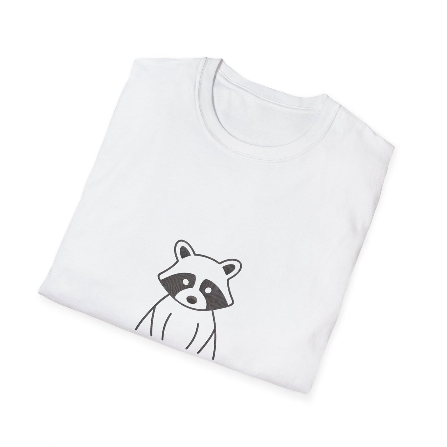 Ultimate Snack Mode Raccoon T-Shirt | Funny Trash Panda Tee for Foodies & Cozy Days | Cute Animal Lover Gift