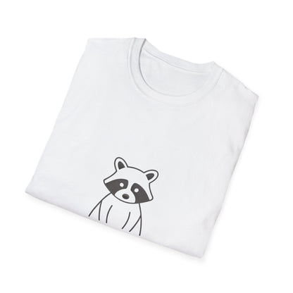 Ultimate Snack Mode Raccoon T-Shirt | Funny Trash Panda Tee for Foodies & Cozy Days | Cute Animal Lover Gift