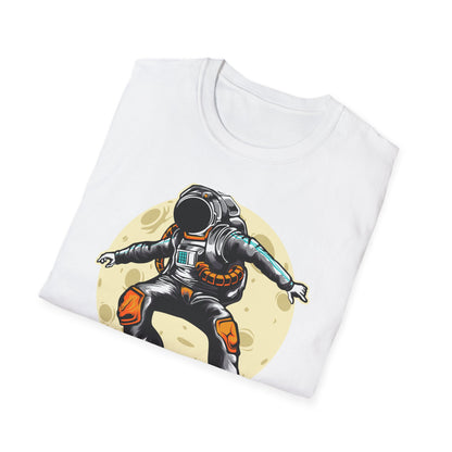 Epic Astronaut Moon Float T-Shirt | Gravity-Defying Space Explorer Tee | Cool Cosmic Gift for Men & Women