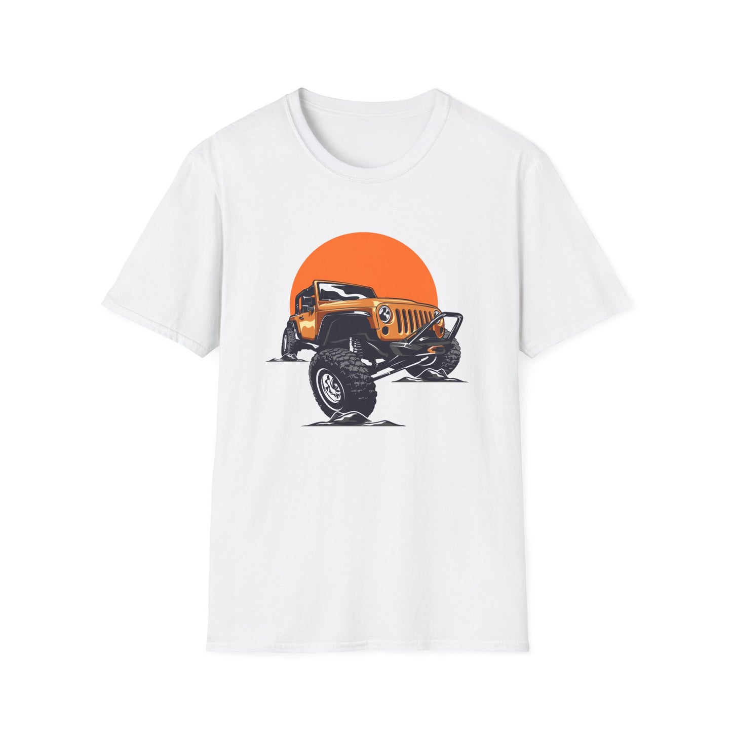 Epic Off-Road Jeep Wrangler T-Shirt | Rugged 4x4 Adventure Sunset Tee | Ultimate Gift for Jeep Lovers & Off-Road Enthusiasts