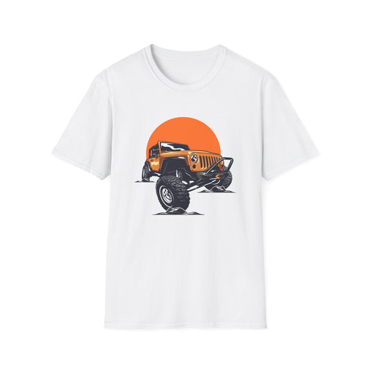Epic Off-Road Jeep Wrangler T-Shirt | Rugged 4x4 Adventure Sunset Tee | Ultimate Gift for Jeep Lovers & Off-Road Enthusiasts