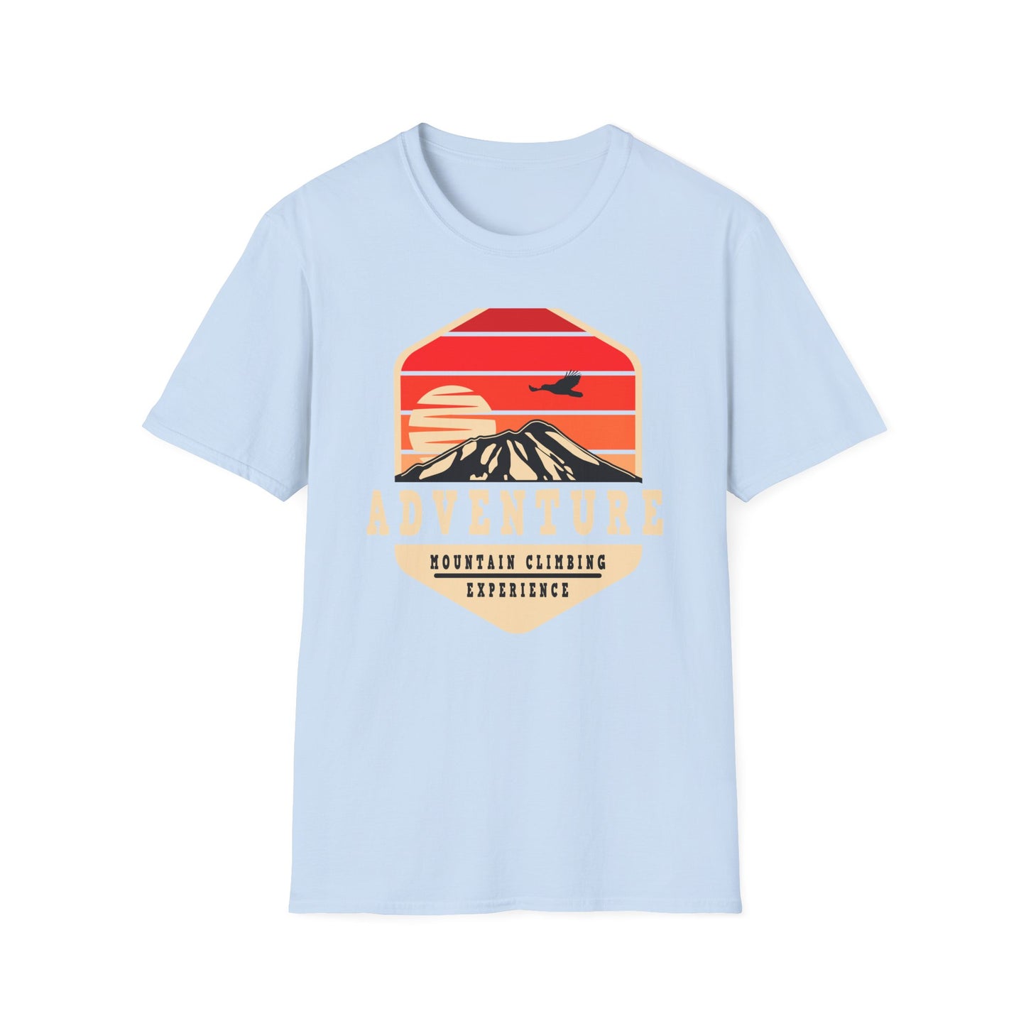 Epic Mountain Climbing Adventure T-Shirt | Vintage Sunset Hike Nature Tee | Explore & Conquer Gear Gift