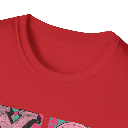 Expressive XOXO T-Shirt | Distressed Hugs & Kisses Valentine's Day Tee | Trendy Romantic Love Shirt for Her